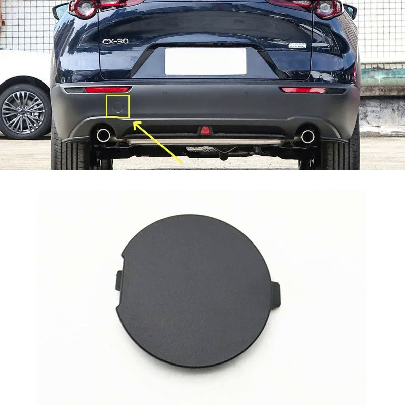 ฝาครอบตะขอพ่วงลากจูง ติดกันชนหลัง สําหรับ Mazda CX-30 CX30 2020 2021 2022 2023