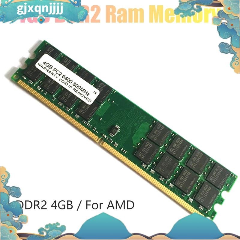 หน่วยความจํา 4GB DDR2 800Mhz 1.8V PC2 6400 DIMM 240 Pins สําหรับเมนบอร์ด AMD gjxqnjjjj