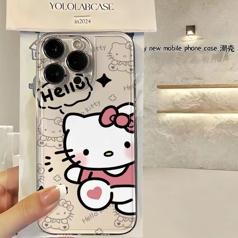 คู่รักน่ารัก KT cat Case สําหรับเคสโทรศัพท์ Wiko T20