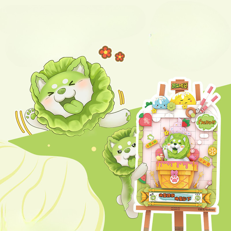 Belledi บล็อกตัวต่อ ลายการ์ตูน ขนาดเล็ก ของเล่นเสริมการเรียนรู้เด็ก 21103-21105