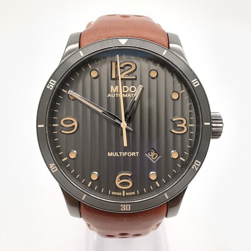 Mido rudder Series M025.407.36.061.10 นาฬิกาข้อมือกลไก 80 เส้นผ่าศูนย์กลาง 42 มม. สําหรับผู้ชาย