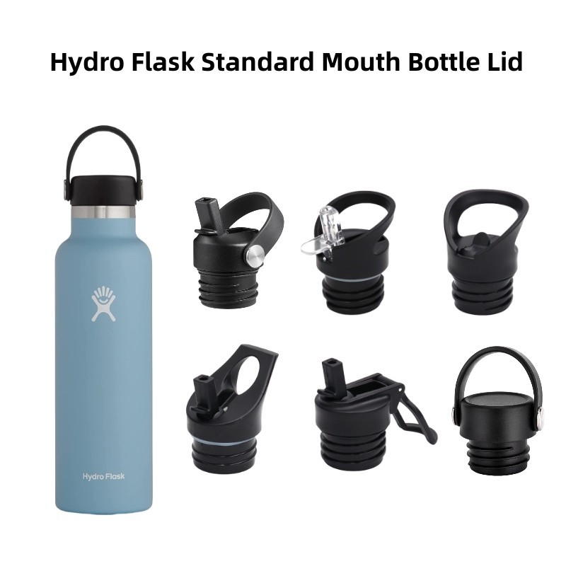 Hydro Flask ฝาปิดขวดน้ํา 12 18 21 24 ออนซ์ ไม่รั่วซึม ปลอด BPA แบบเปลี่ยน อุปกรณ์เสริม สําหรับขวดน้ํา ขวดน้ํา กีฬาส่วนใหญ่