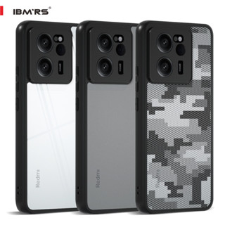Ibmrs เคสโทรศัพท์มือถือ แบบใส ผิวด้าน ลายพราง สําหรับ xiaomi…