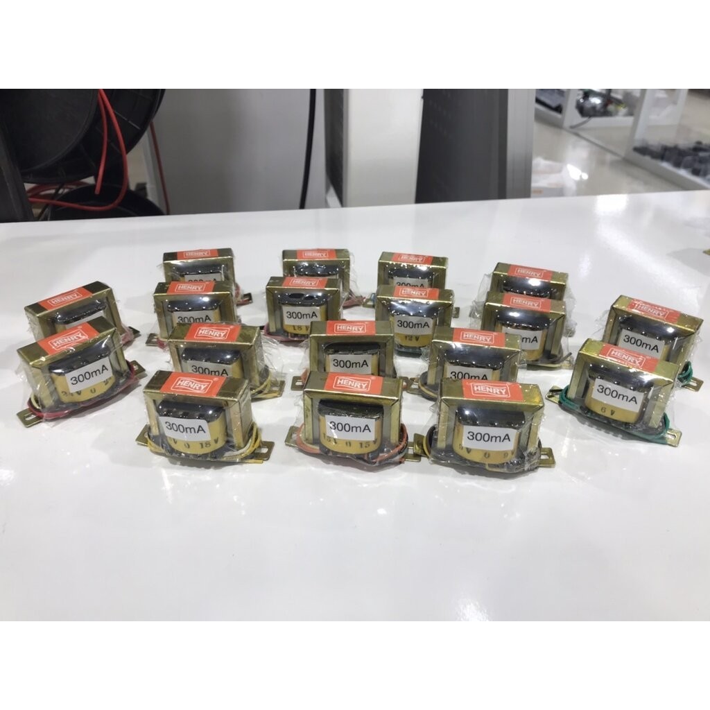 HENRY หม้อแปลงเปลือย 300mAh | แปลงไฟจาก 220V to 6v 9v 12v 15v 18v 24v 110v, input 220V output 110V แ