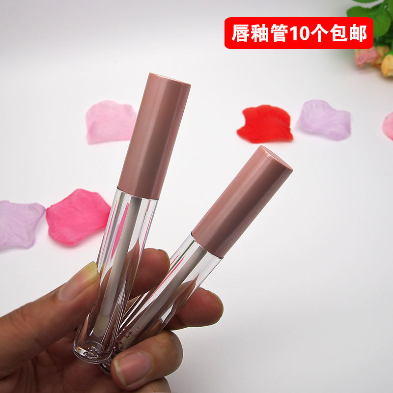 [อุปกรณ์เครื่องสําอาง] 4.5ML Glaze Glaze Tube หลอดเปล่า DIY Lip Glaze Sub-bottling Lip Gloss หลอดที่