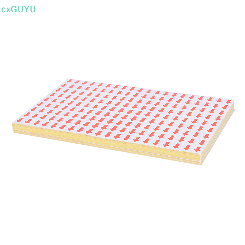 cxGUYU สติกเกอร์ลูกศร สีแดง 10x12 มม. สําหรับทําซ้ํา PRTA รูปที่ 6