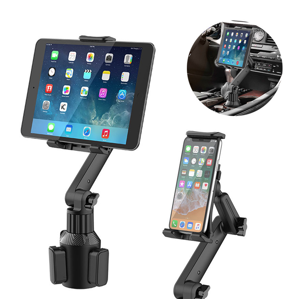 ที่วางไอแพดรถ สามารถปรับมุมได้ ที่ยึดโทรศัพท์ในรถ สําหรับแท็บเล็ต PC GPS