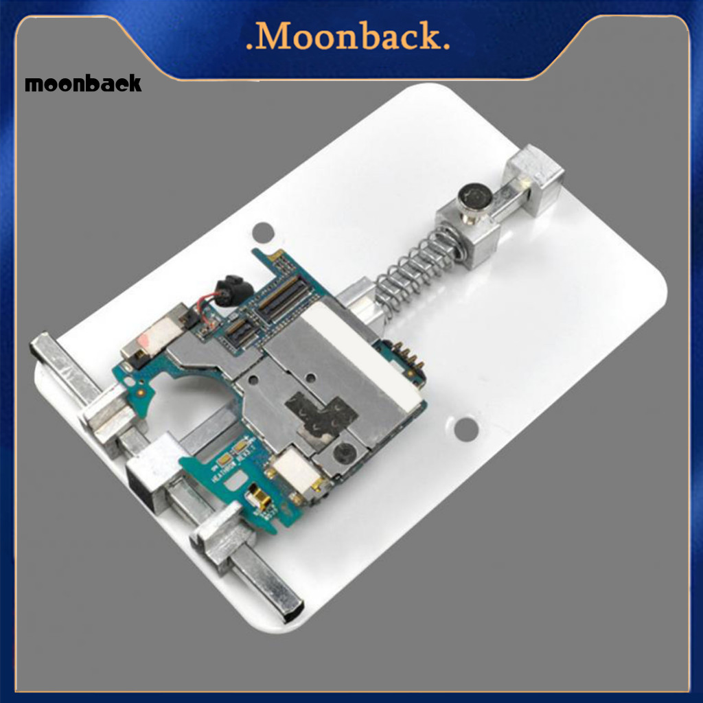 <moonback> ที่วางบอร์ด PCB ทั่วไป สะดวก ใช้งานง่าย เครื่องมือแคลมป์หนีบแผงวงจร สําหรับโทรศัพท์มือถือ