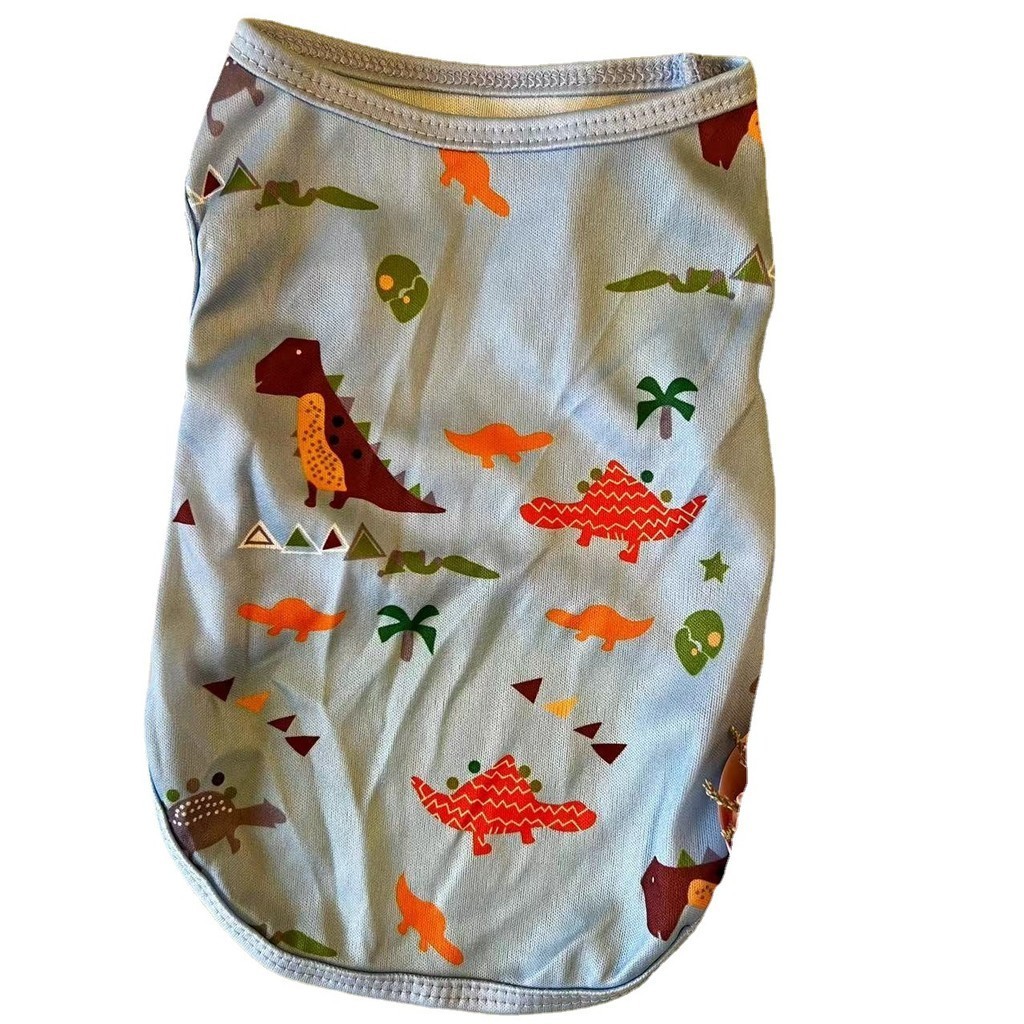 เสื้อกั๊ก ขนาดเล็ก ระบายอากาศได้ดี สไตล์ฝรั่งเศส แฟชั่นฤดูใบไม้ผลิ และฤดูร้อน สําหรับสัตว์เลี้ยง สุนัข - รูปที่ 4