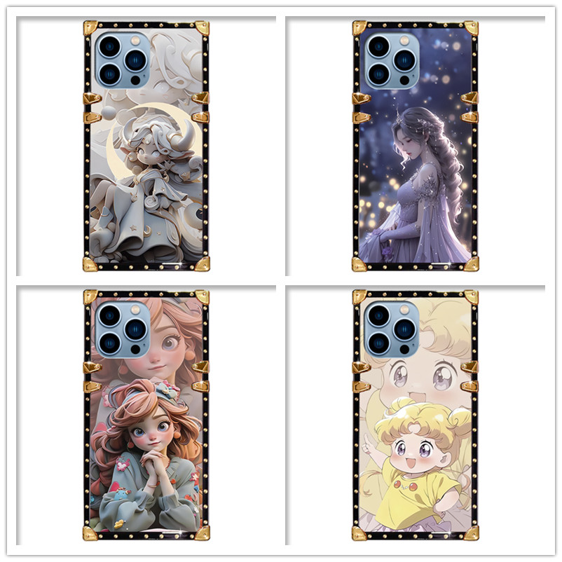 เคสโทรศัพท์มือถือ ลายการ์ตูนเด็กผู้หญิงน่ารัก แฟชั่น สําหรับ Samsung Galaxy A15 A05S A25 A14 A24 A34 A54 A23 A33 A53 A73 A13 A22 A32 A42 A52 A72 A12 A51 A71 4G 5G