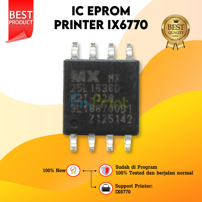 เครื่องพิมพ์รีเซ็ต IC Canon ix6770 ix 6770 IC Eprom Canon ix6770