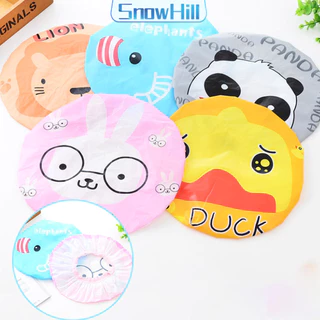 S.H หมวกคลุมผมอาบน้ำ กันน้ำ ลายการ์ตูนน่ารัก Shower Cap Kids