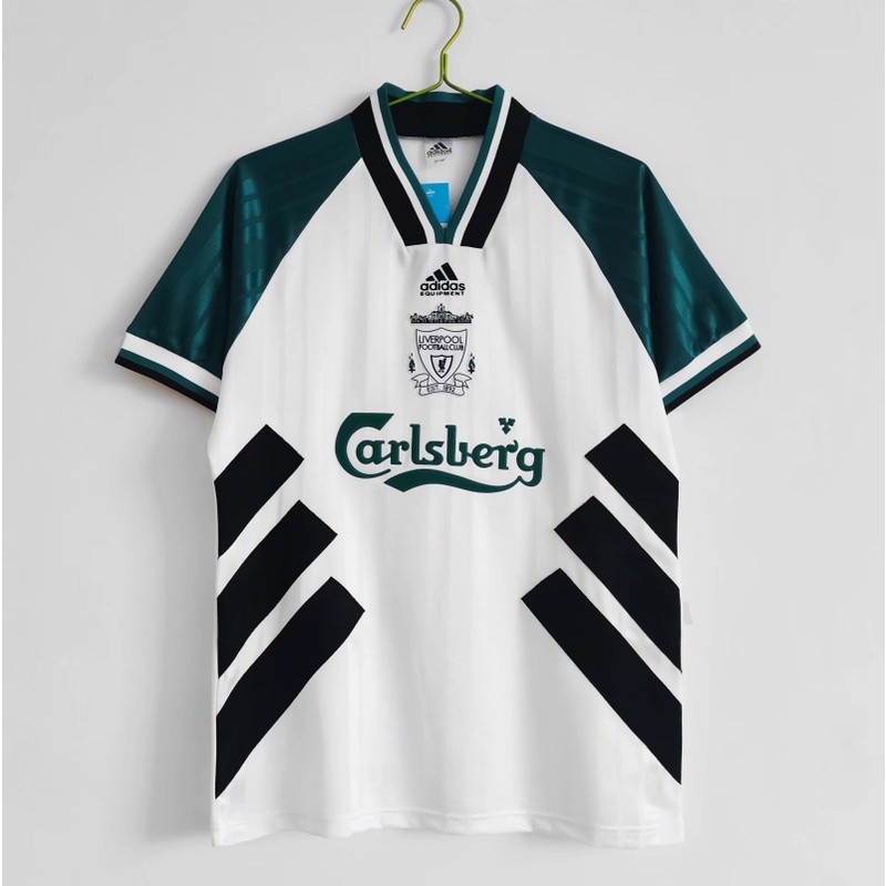 1993/95 Liverpool Away Vintage Shirt S-XXL Short Sleeve Casual Jersey Sports Football Jersey AAA