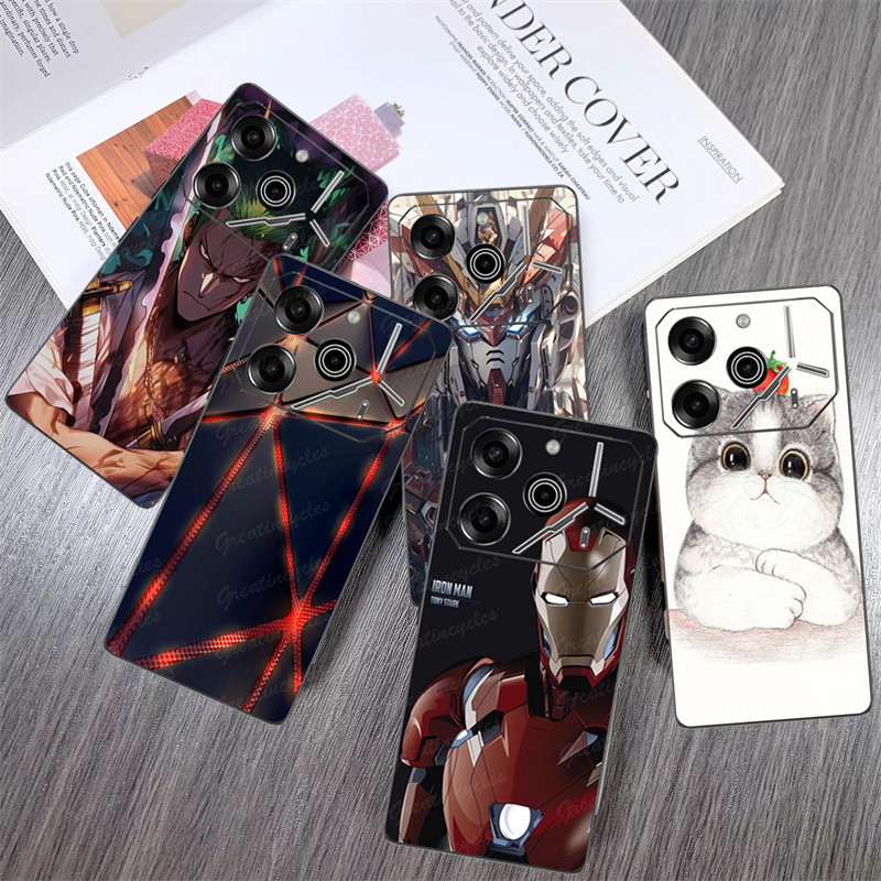 เคสโทรศัพท์ซิลิโคน TPU แบบนิ่ม พิมพ์ลาย สําหรับ Tecno Pova 6 5G Li7 Pova 6 Pro Li9