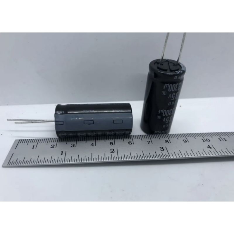 คาปาซิเตอร์ 3300UF 35V C3300UF 35V C3300UF 35V C3300UF 35V ELNA สีดำ 105C สินค้าใหม่แกะกล่องพร้อมส่ง