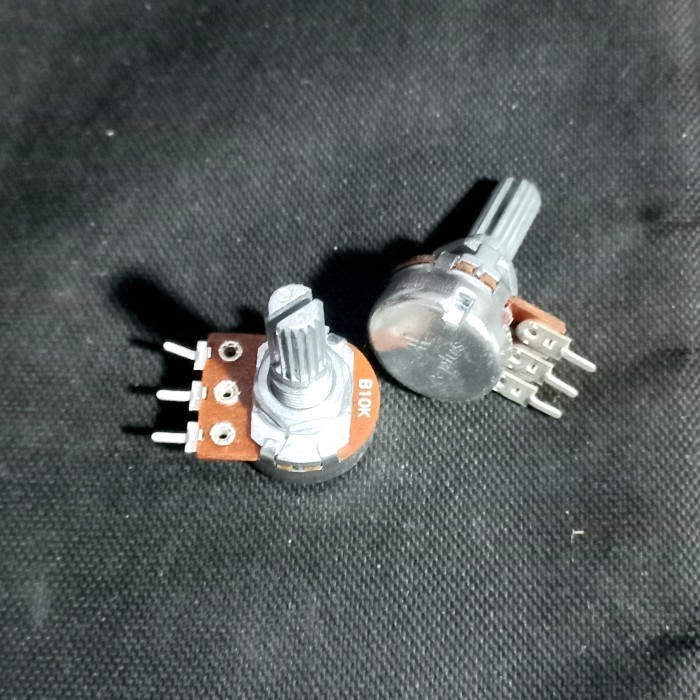 Potentio mono 10k เพลาหมุนสั้นเมตร B10K 103 B103 BA PLUS APLUS F F F F กระปุกไฟฟ้า 2