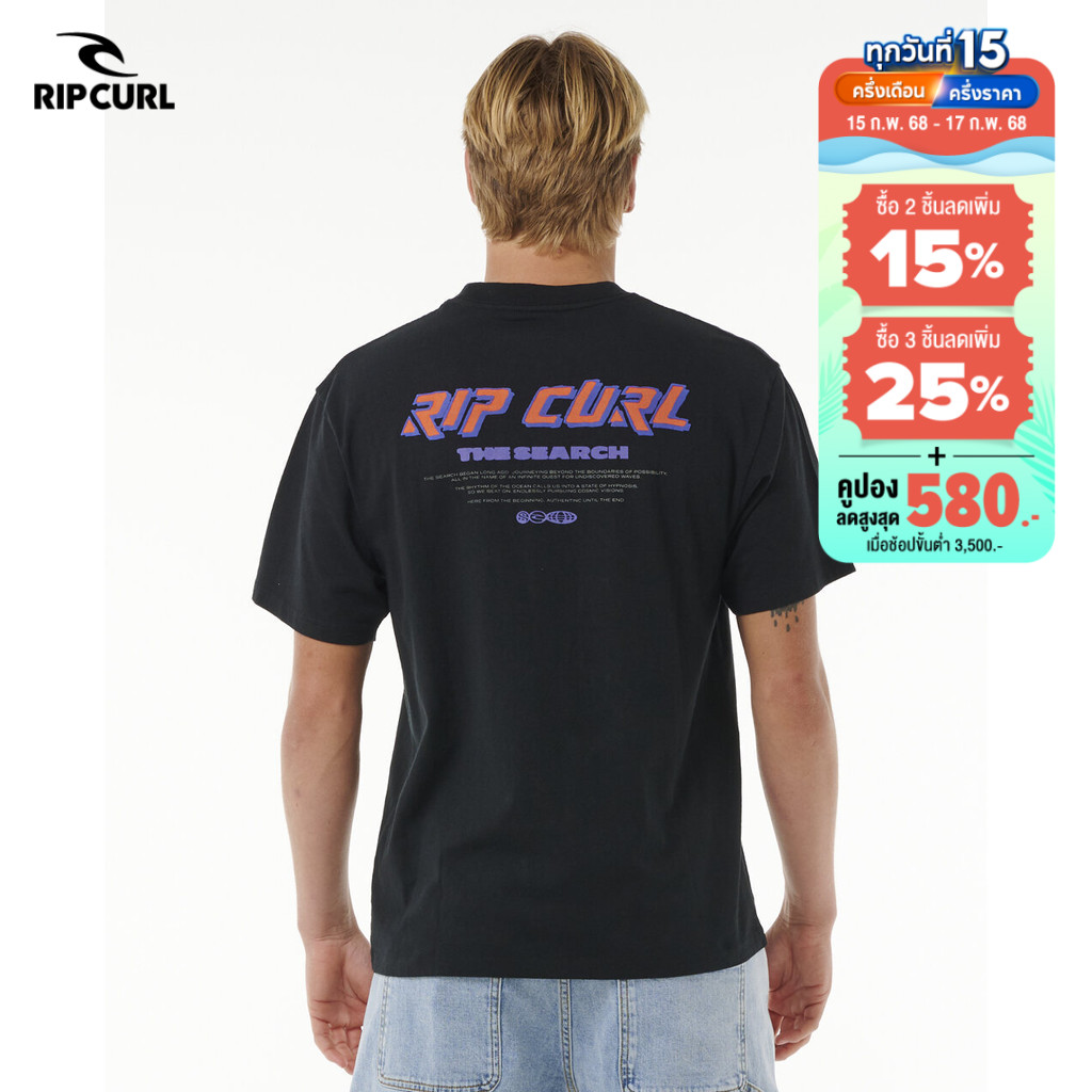 RIPCURL เสื้อยืด 0JHMTE QUEST LOCKUP TEE P24