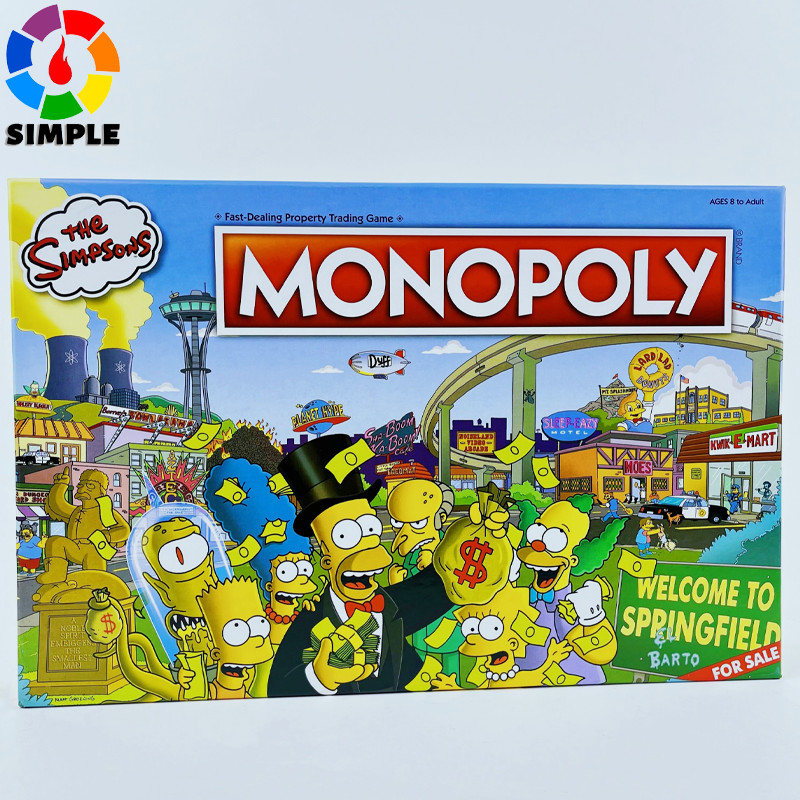 MONOPOLY SIMPSONS ED Board Game