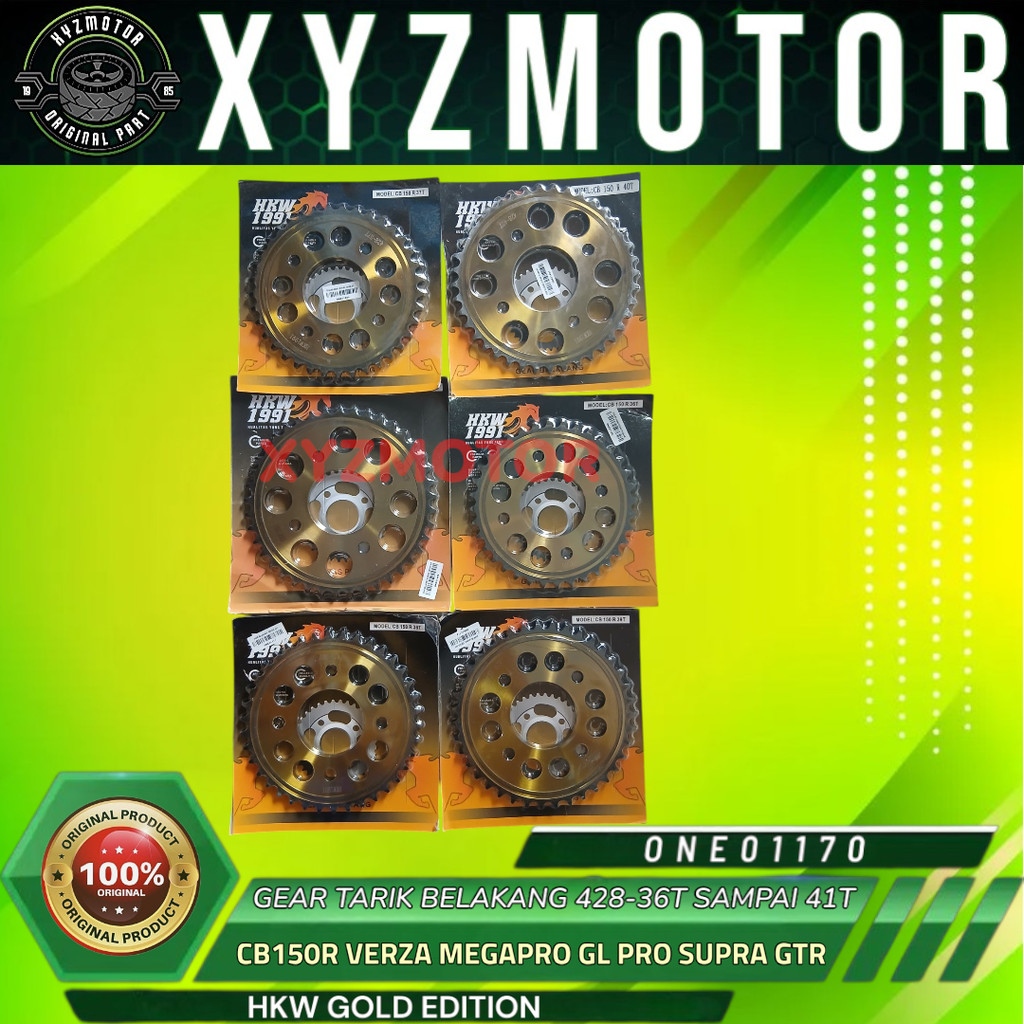 REAR PULL GEAR GEAR CB150R VERZA MEGAPRO GL PRO SUPRA GTR 428-36T 37T 38T 39T 40T 41T