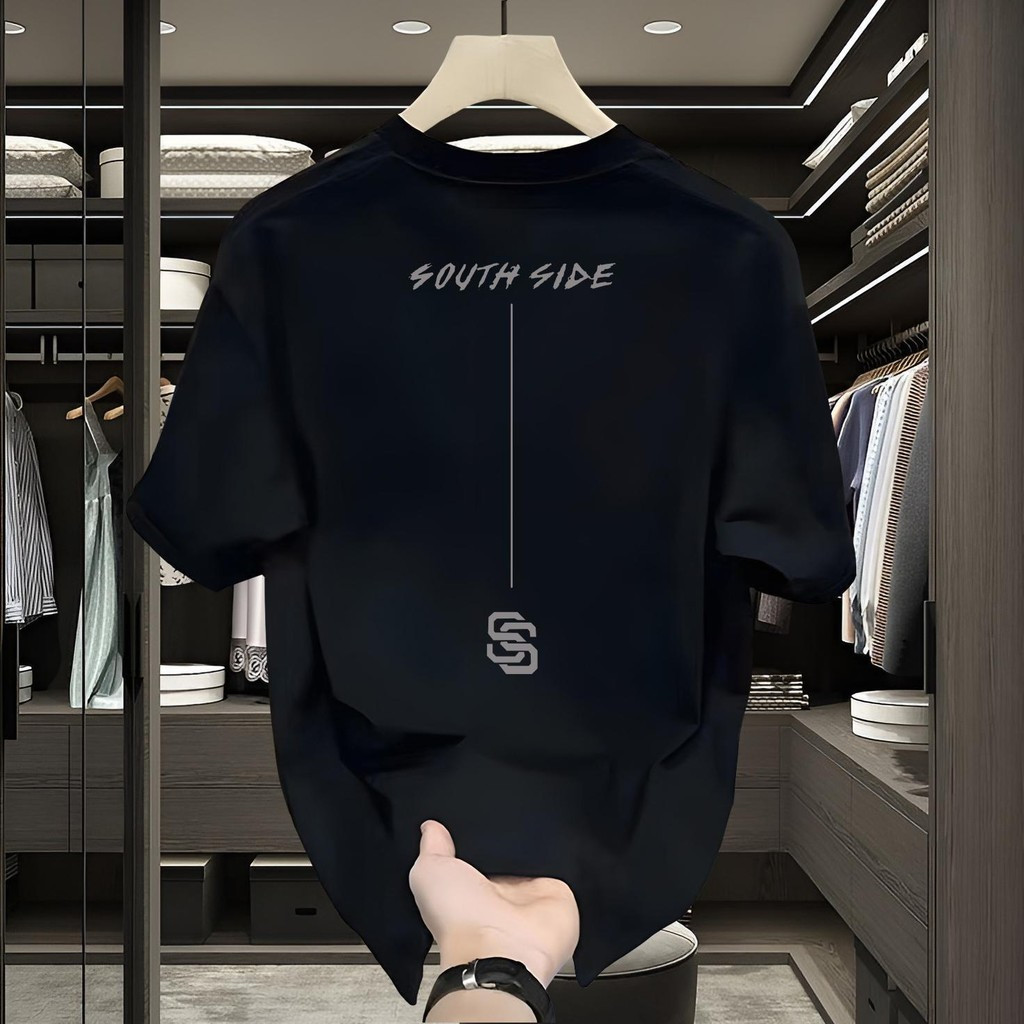 เสื้อยืด oversize unisex สกรีนหน้าหลัง ลาย "cdt.cd hrmd" ผ้าคอตตอน100% เนื้อผ้าเกรดพรีเมียม คอกลม ใส