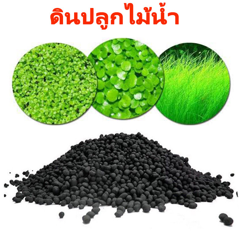 ดินปลูกไม้น้ำ ต้นไม้น้ำ ของแต่งตู้ปลา เพิ่มสีสัน เพิ่มความงามตู้ปลา เมล็ดไม้น้ำ มี6ชนิด ปลูกง่าย