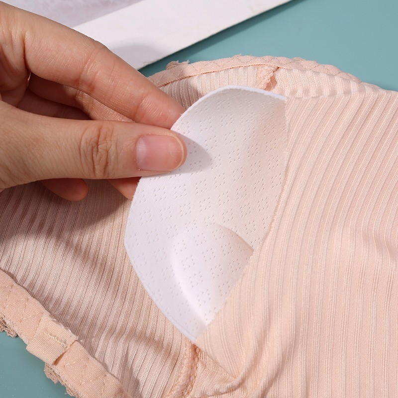 ฟองน้ําโฟมถ้วยเสื่อ-อุปกรณ์ชุดชั้นใน-สําหรับชุดว่ายน้ําบิกินี่ Brassiere-ที่มองไม่เห็น,ลบ,Breathable-Push Upใส่Bra Paddings-ผู้หญิงThicken Latexหน้าอกPad - รูปที่ 6