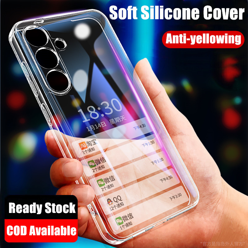 สําหรับ Samsung Galaxy A37 5G 6.7 นิ้ว SM-A376 A376B A376U A376W A3760 Slim Soft Clear Silicon Fine 