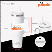 1200ML แก้วรักษาความอบอุ่นของแพนด้า