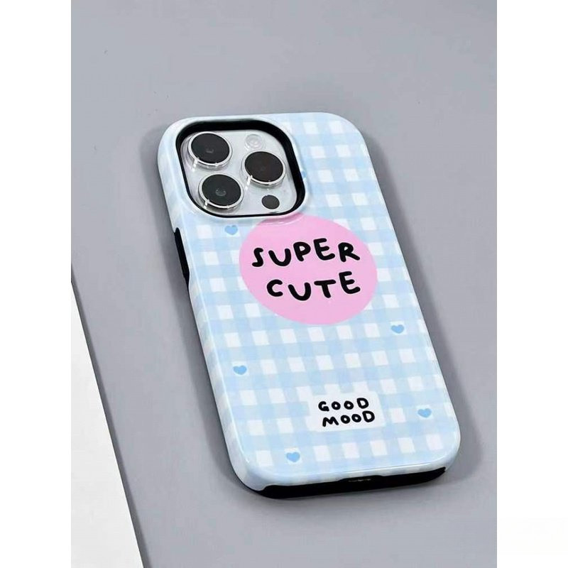 ที่ใช้งานได้iphone15pro 14plus 7 8 plus x xs XR xsmax 11 12 13simple เกาหลี double-layer two-in-one 