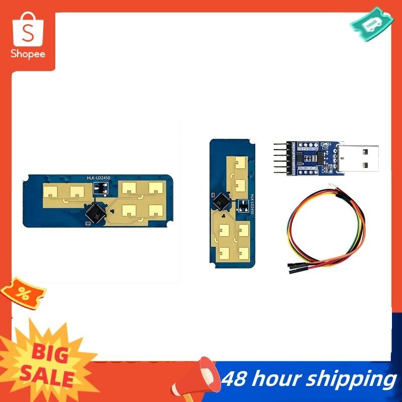 พร้อมส่ง โมดูลเซนเซอร์ตรวจจับระยะทาง 24G HLK-LD2450 LD2450 8M