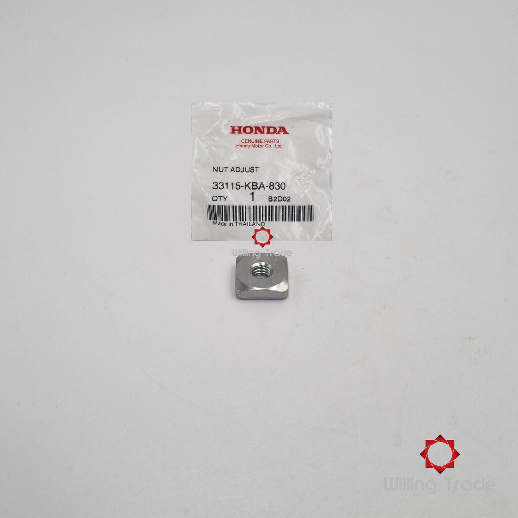 น๊อตปรับตั้งไฟหน้า (WX567) HONDA: (33115-KBA-830) Wave110i/Super Cub ... แพ๊คละ 1 ชิ้น... [แท้ศูนย์ 100%] ...กลุ่มอะไ...