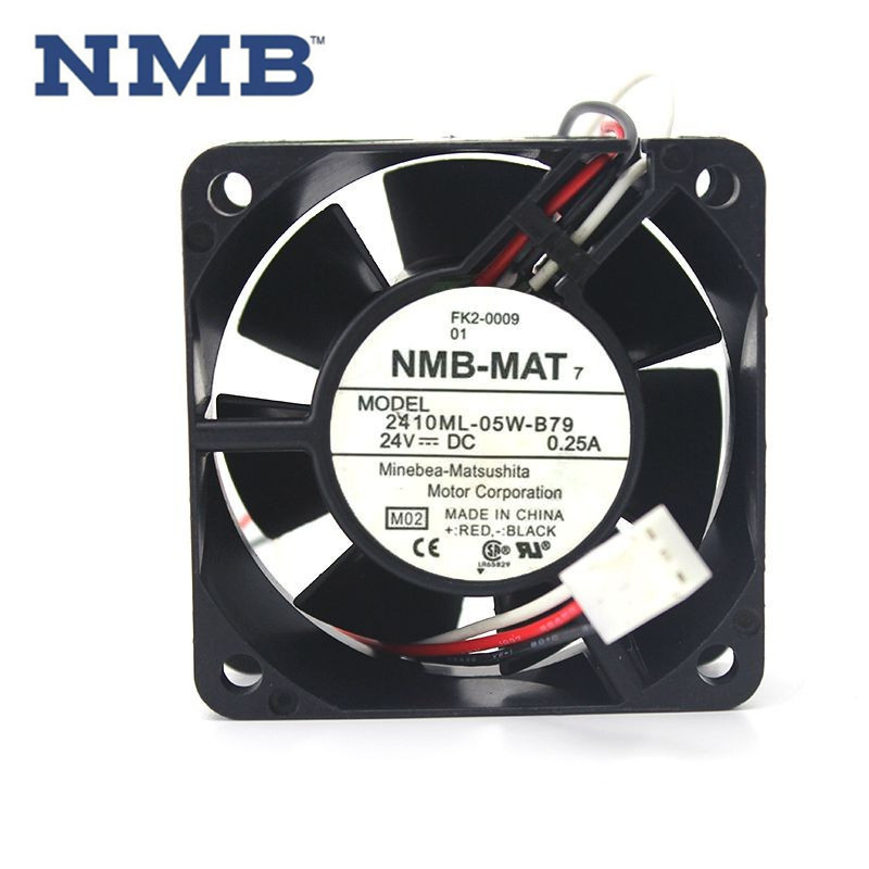 Nmb-mat พัดลมระบายความร้อน 2410ML-05W-B29 B30 B39 B40 B49 B50 B59 B60 B69 B70 B79 FBK12H12LA
