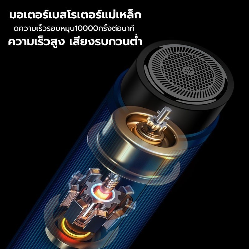[YTL]2024 เครื่องโกนหนวดไฟฟ้า ขนาดเล็ก แบบพกพา สําหรับผู้ชาย อินเตอร์เฟซ USB เครื่องโกนหนวดไฟฟ้าแบบพกพา - รูปที่ 4