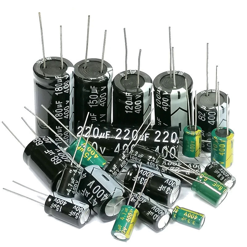 ตัวเก็บประจุอลูมิเนียม ความถี่สูง ต่ํา ESR 400V15uf 10x16 มม. 15uf400v 400v 15uf 400v15mf 15mf400v 4