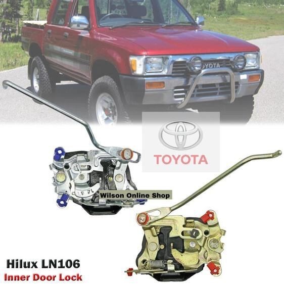 Toyota Hilux Rn85 Ln106 ล็อคด้านในประตูหน้า LH