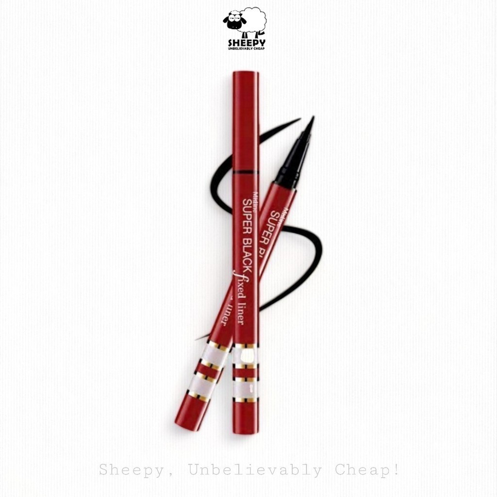 Mistine Super Black Fixed eyeliner มิสทิน ซุปเปอร์ แบล็ค ฟิค ไลเนอร์ 1 กรัม (sheepy)