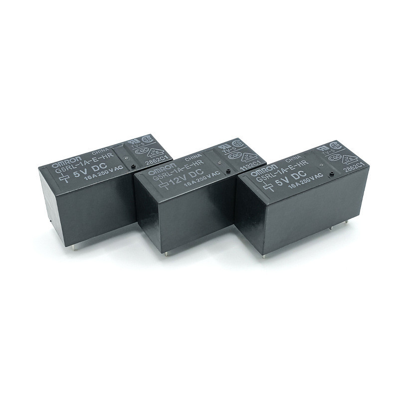 1pcs Omron Power รีเลย์รีเลย์ G5RL-1A-E-HR-24V 5V 12V 8-PIN 16A
