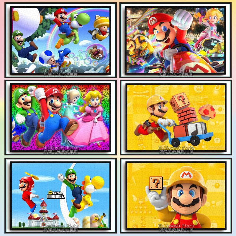 📣พร้อมส่ง📣【Mario】jigsaw puzzle-จิ๊กซอว์-300-1000-ชิ้น- ชิ้นของเด็ก จิ๊กซอว์ไม้ 1000 ชิ้น จิ๊กซอว์ 1000 ชิ้นสำหรับผู้ใหญ่ จิ๊กซอ จิ๊กซอว์ 500 ชิ้น🧩221-7 จิ๊กซอว์ 1000 ชิ้น สำหรับ ผู้ใหญ่ ตัวต่อจิ๊กซอว์ จิ๊กซอว์ การ์ตูน