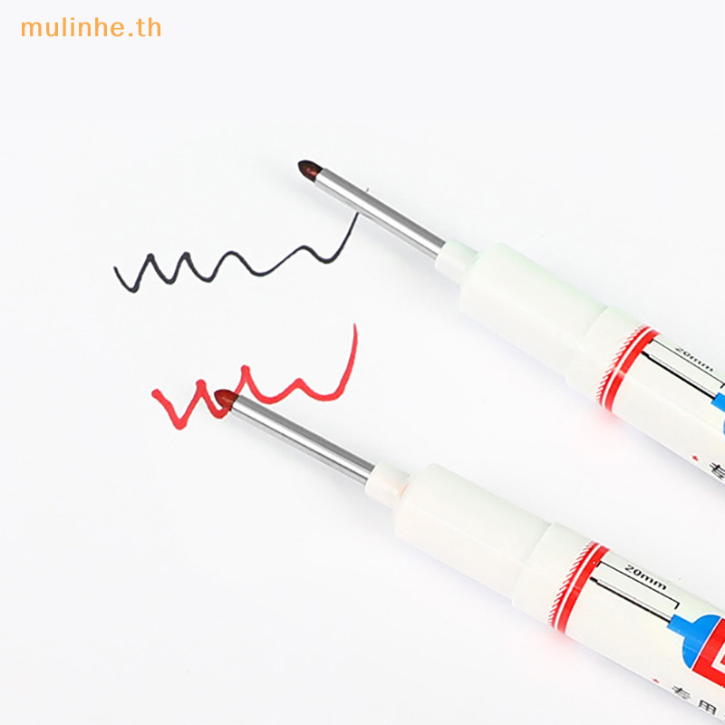 Mulinhe ปากกามาร์กเกอร์ หัวยาว 20 มม. กันน้ํา อเนกประสงค์ สําหรับงานไม้ ห้องน้ํา