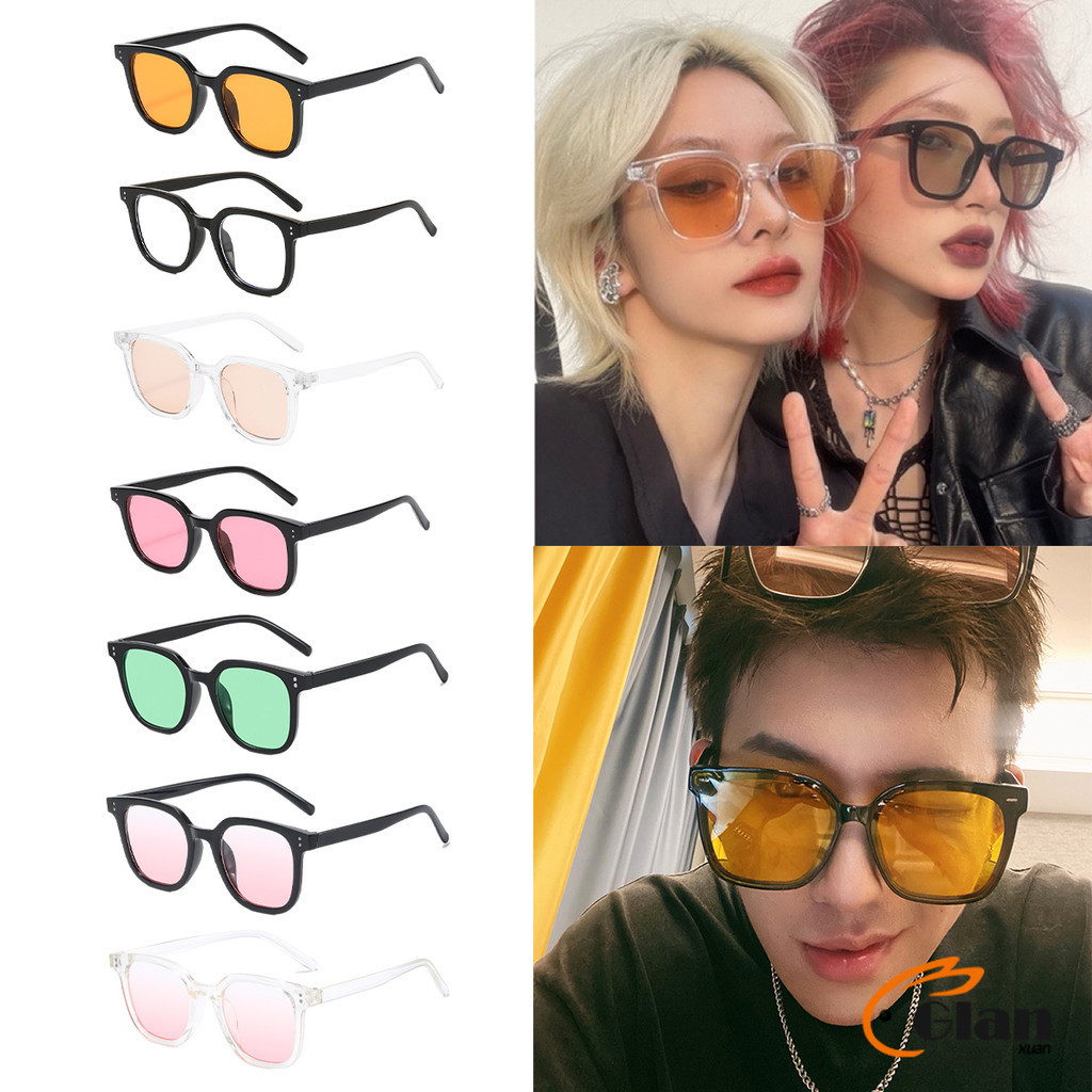 Glanxuan แว่นดารา แว่นสไตส์ sunglasses