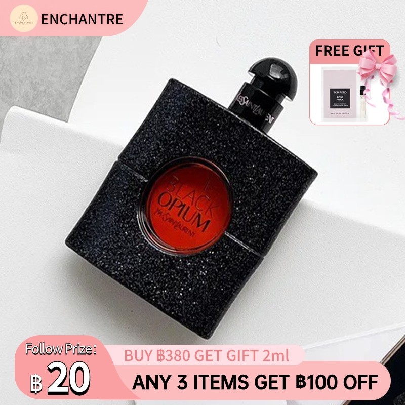 【สปอตสินค้า】ของแท้100% Black Opium EDP 2ml / 5ml / 10ml น้ําหอมขนาดพกพา