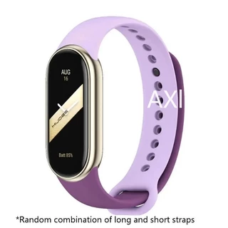 กีฬาซิลิโคนสําหรับ Mi Band 10 9 8 NFC สร้อยข้อมือสําหรับ Xiaomi Smart Band 8 NFC สายรัดข้อมือยาง Correa สําหรับ Miband 8 กันน้ําอุปกรณ์เสริม
