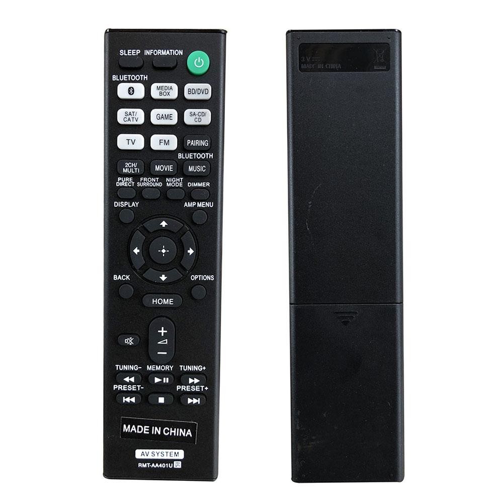 ใหม่ RMT-AA401U สําหรับ Sony Audio Video AV Receiver STR-DH190 STR-DH590 STR-DH790 HT-X9000F SAWX900