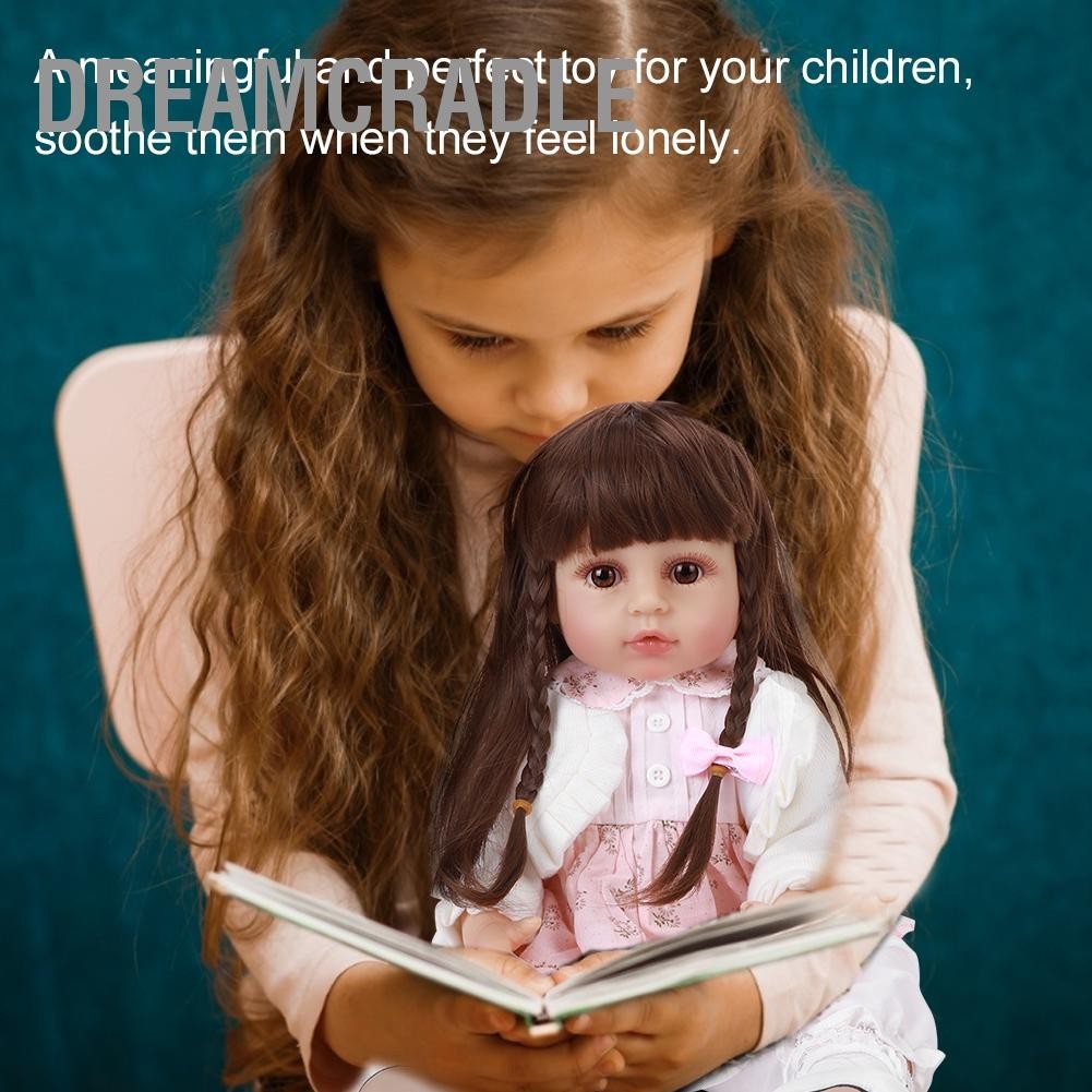 DreamCradle ซิลิโคนร่างกายเต็มรูปแบบจำลองตุ๊กตาเด็กตุ๊กตาเด็กเหมือนจริงของเล่นเด็กของขวัญวันเกิด