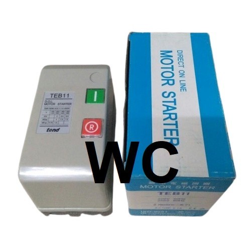 TEND Magnetic Starter 3เฟส รุ่น TEB11  กล่องควบคุมมอเตอร์ แมกเนติก มอเตอร์สตาร์ทเตอร์ มอเตอร์  AC380