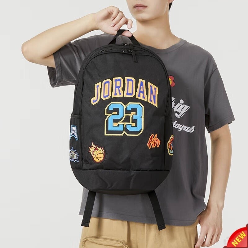 กระเป๋าเป้สะพายหลัง Nike กระเป๋าผู้ชายและผู้หญิงฤดูร้อนปี 2023 ใหม่กระเป๋านักเรียนนักเรียน Air Jord