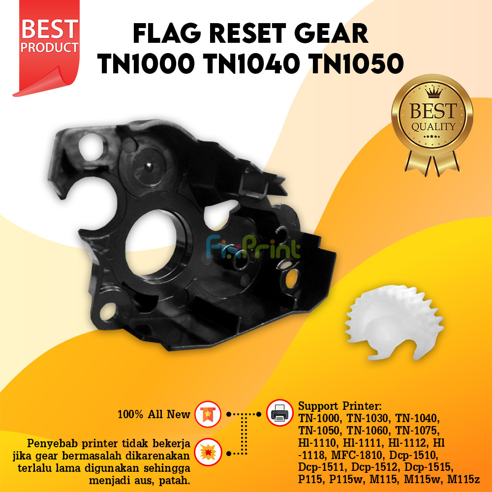 รีเซ็ตเกียร์ Brother tn-1000 Tn-1030 TN1040 TN1050 Xerox P115 P115B P115w M115w M115w M115z