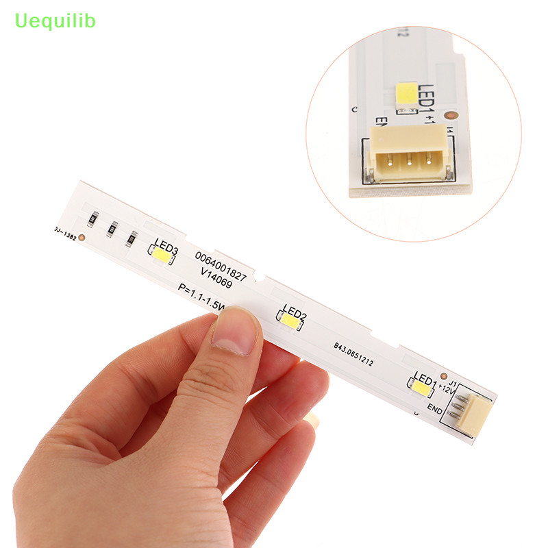 Uequilib แถบไฟ LED DC12V 1.5W สําหรับตู้เย็น Haier BCD-575WDBI RoHS 0064001827 ใหม่ อุปกรณ์เสริมตู้เย็น DIY