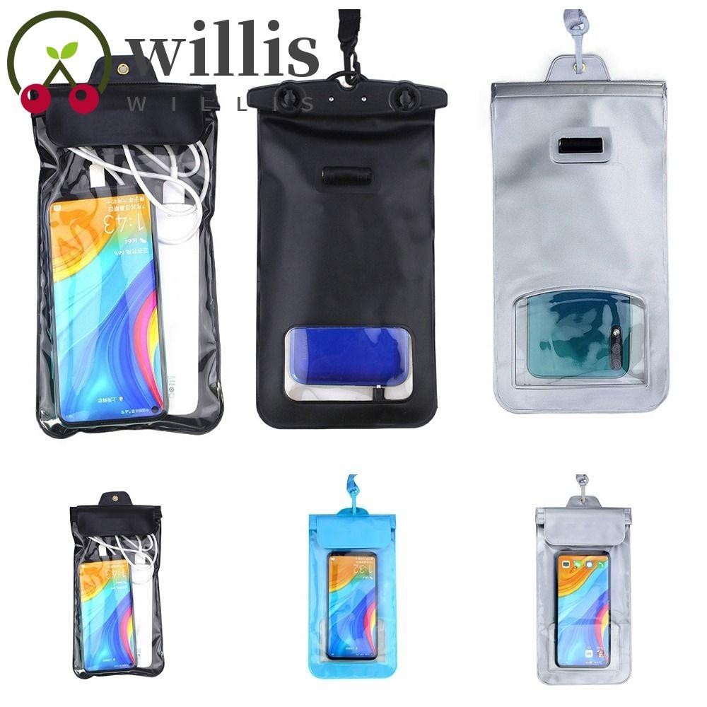Willis กระเป๋าใส่โทรศัพท์มือถือ PVC กันน้ํา กันฝน หน้าจอสัมผัส 7.2 นิ้ว