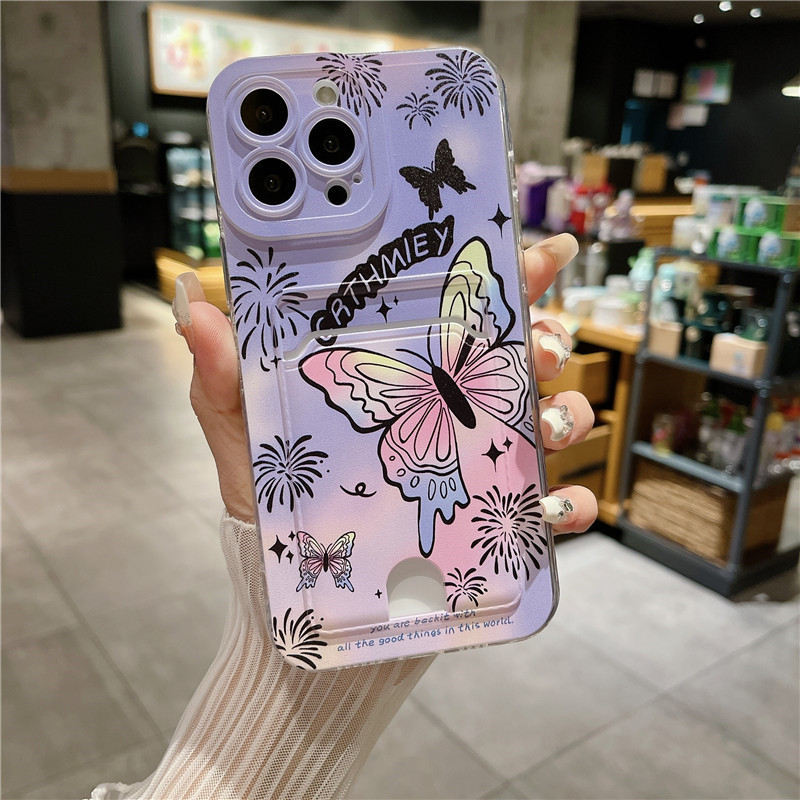 3D น่ารัก การ์ตูน เคส For OPPO Reno 11F 5G 11 11Pro 10 10Pro 9 9Pro 8 8Pro 7 7Pro 6 เคสมือถือ 3D Cute Cartoon Butterfly Cola Smiley Face Protective Cover Soft TPU Case